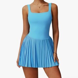 Aqua Blue Golf/ Tennis Workout Dress